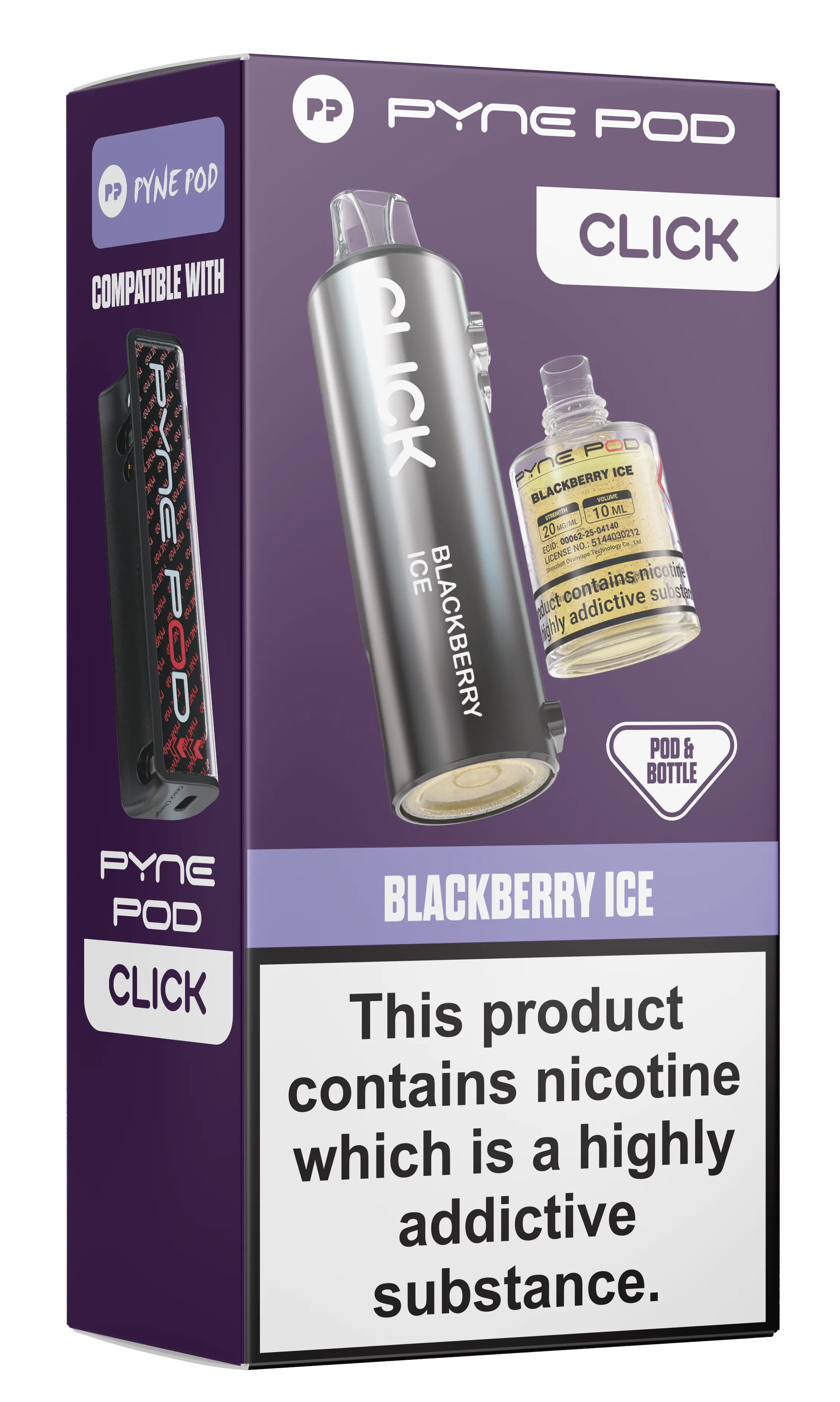 Blackberry Ice Pyne Pod Click Pods